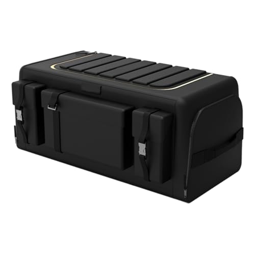 YIZITU Trunk Organizadores Car Plegado para SUV Caja De Organización Automóviles Plegables para La Caja Almacenamiento Herramientas con