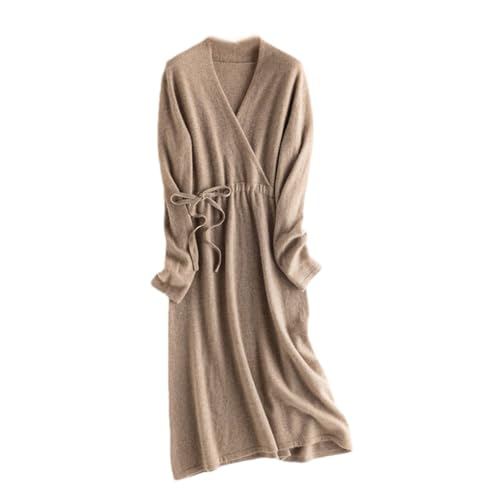 Hamthuit Langes Kleid Aus Kaschmir Mit...
