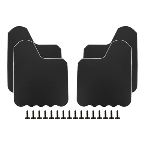 LSYZGRBC 4 pcs Car Mud Flaps, for Renault Kangoo (I, II) 1997-2015 2016 2017 2018 2019-2025 Front Rear Mud Flap Guard Fenders Mudguard Splash Protection car Styling Accessories