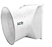 J&D Manufacturing VFP24P Tornado Fiberglass Exhaust Fan, 24" Size, 115V/230V, 1/2 hp, 1 Phase, Variable Speed, 3 Poly Blades, Poly Shutters, No Cone