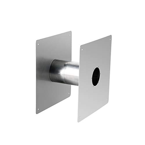 Camplux 2.36''(60mm) Wall Thimble, Stainless Steel Wall Thimble for Gas Water Heater