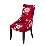 Convient à la taille de la chaise: Les housses de chaise s'adaptent à la longueur du siège: 18-22
