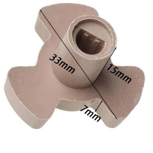 Microwave Turntable Coupler,4 Stücke Koppler für Plattenspieler Mikrowelle Drehkreuz,Mikrowellen-Drehscheibe Koppler,für Ersatz Antriebsteil mikrowellenherd