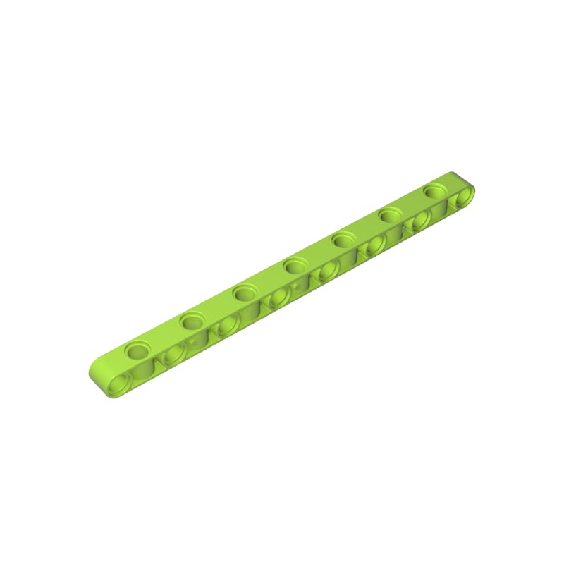 Brick with Hole Beam Technic 1x15 Thick with Alternating Holes, 10 PCS