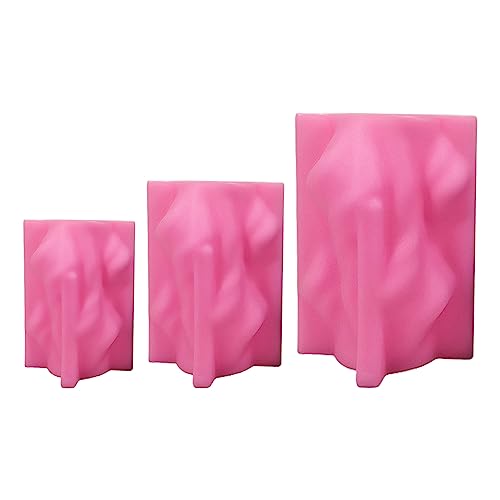 Moule bougies géométriques silicone anti-adhésif sans défauts - 3