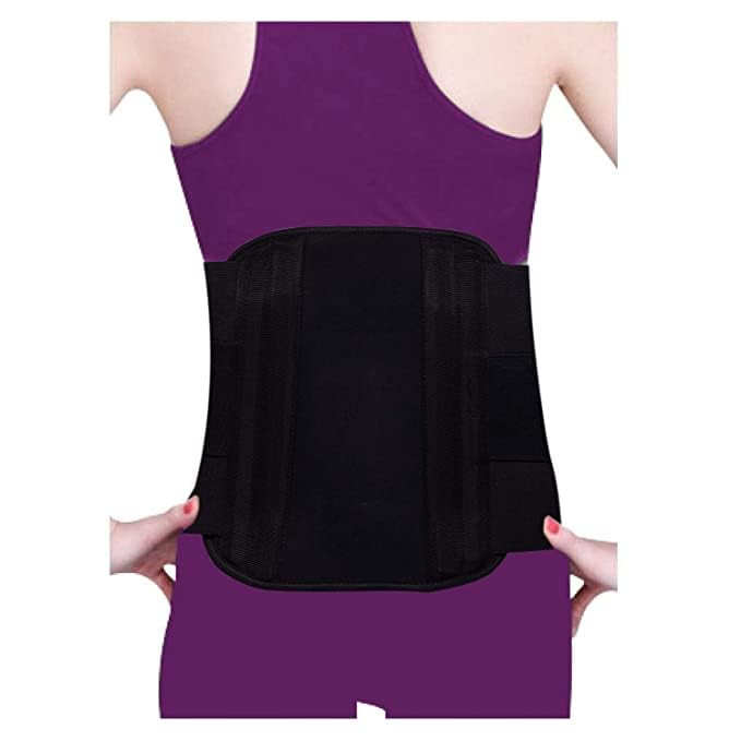 YUVORA Extreme Magnetic Back Brace Posture Corrector Therapy Shoulder Belt For Lower and Upper Back Pain Relief | Band Posture Corrective Real Doctor Belt For Men & Women - Free Size (Black) (B0BHH5G7K7) Amazon Price History, Amazon Price Tracker