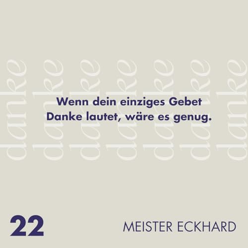 #22 - Einfach nur Danke