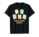 みっちりねこ なかよくみっちり Tシャツ