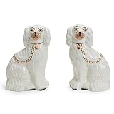 Two's Company Set of 2 Staffordshire Dog Statues...