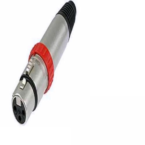 NEUTRIK NC3FXS 3-PIN XLR Female Cable Mount w/Noiseless On-Off Switch - Nickel