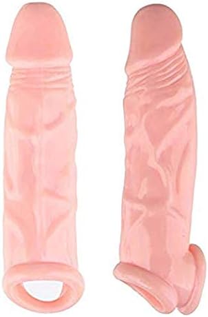 2019-Vibrǎting Extension Extender Sleeve Girth Enhǎncer for Men Couples