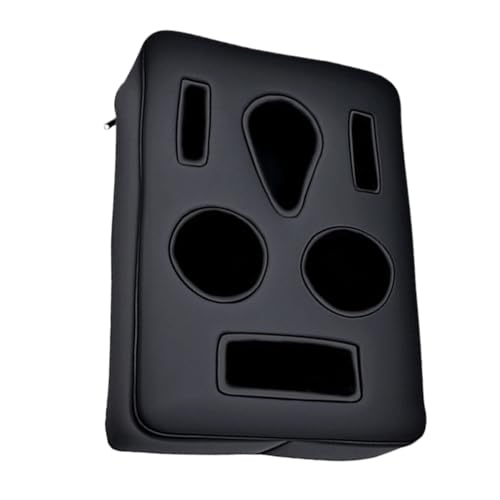 Boîte de rangement d'accoudoir en cuir grand volume pour optimiser l'espace de votre voiture