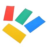 Hohopeti 4 Piezas Protector para Mango de Cuchillo Funda Termocontraíble Antideslizante para Cocina Codificadas por Color para Cuchillos de Carnicero y Chef Agarre Seguro y Resistente al