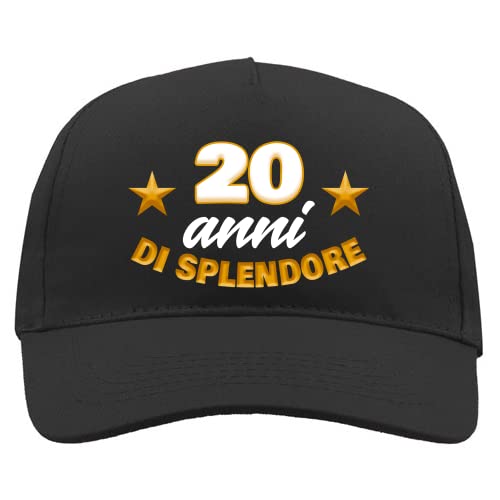 Generico Cappellino 20 Anni per Ragazzo Ragazza Compleanno Gadget...