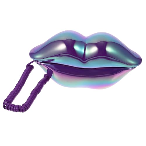 Téléphone filaire lèvre décore votre salon avec élégance pour vos fêtes
