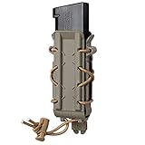 IDOGEAR Mag Pouch 9mm Pistol Magazine Pouches Molle Tactical Airsoft Poly Mag Carrier Hunting Equipment Holder (C. Coyote Brown)