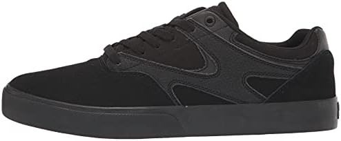 DC Men's Kalis Vulc Skateboard, Skate Shoe, Black/Black/Black, 11.5 M US | Image 7
