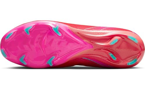 Nike Mercurial Vapor 16 Pro FG Low-Top Soccer Cleats (FQ8685-800, Ember Glow/Aurora Green)4