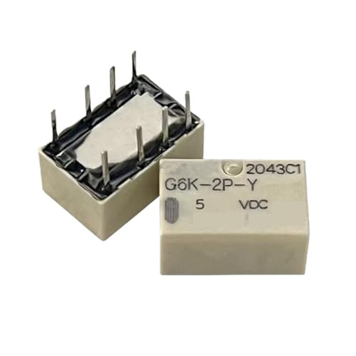 Relais G6K-2P-Y G6K2PY-5VD composant électronique miniature 8 broches lot 20pcs