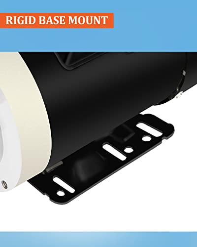 3/4Hp Electric Motor 1725Rpm, Single Phase,56C Frame,115V/230V, 5/8"Shaft Diameter Rolled Steel Shell 60Hz #TOP6