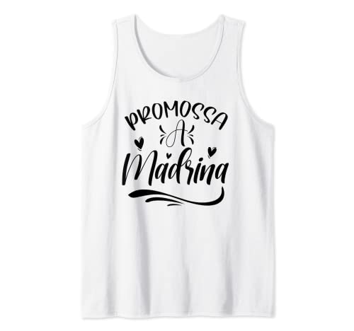 Promossa A Madrina Italiana Madrina Annuncio Canotta