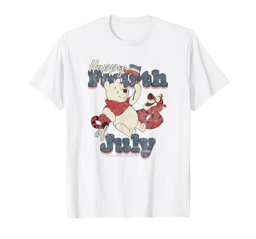 Disney Winnie The Pooh Happy 4th of July Pooh and Tigger T-Shirt
