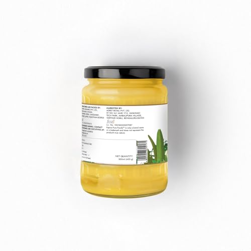 Image of Kapiva Certified A2 Gir Cow Ghee 500ML | Traditional Vedic Bilona Method | Grassfed, Pure & Healthy | Curd-Churned | Premium Glass Bottle | Lab-Tested | Rich in Nutrition (Pack of 2)