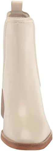 Dolce Vita Women's Iliana Fashion Boot, Ivory Leather, 10 | Image 1