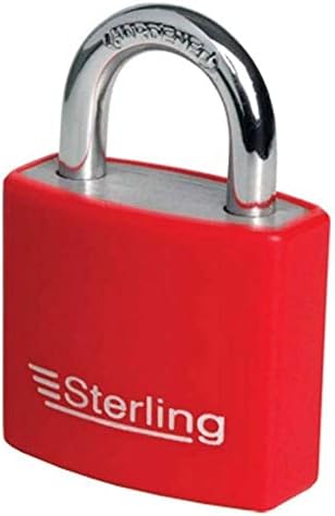 Sterling APL032P APL Padlock, Red/Blue, 30mm
