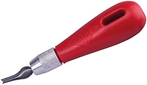 ESSDEE 0.5mm Linoleum Cutter Tool - No. 1 Size Lino Blades - High Carbon Steel - Pack of 5 - Made in UK