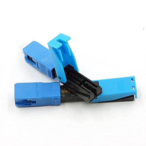 10 StüCk FTTH ESC250D SC//UPC Singlemode-Glasfaser-Schnellstecker SM