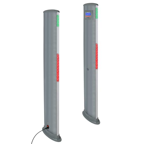 Single Panel 5 Zone Walk-Through Metal Detector,Metal Detector Door Frame,Door Sensor,Detector Sensor,Airport Baggage Scanner Safety,Metro and Train Station Checkpoint Detector