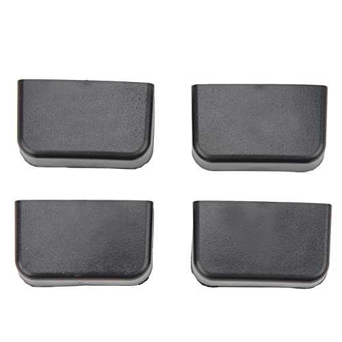 4 Stück Sitzschienenpolster für Modell 3 Y 2021 bis 2023, Modell Y 2021 bis 2023k, Sitzunterlagen aus ABS-Kunststoff für Fahrzeug