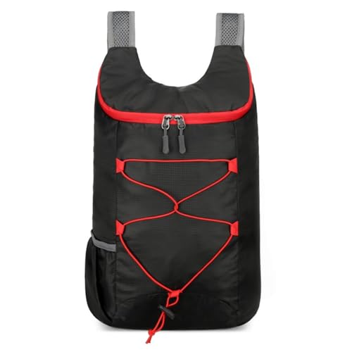 Mochila plegable ultraligera para exteriores negra miniatura 6