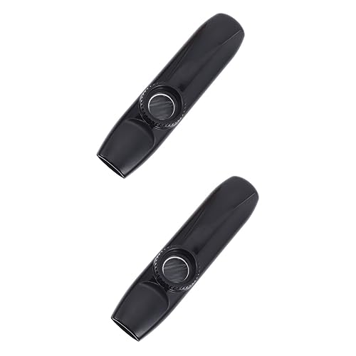 Kazoo professionnel double membrane instrument de musique amusant et facile pour adultes