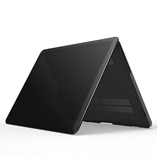 IBENZER Compatible with MacBook Pro 13 Inch Case 2015 2014 2013 end 2012 A1502 A1425, Hard Shell Case with Keyboard Cover for Old Version Apple Mac Pro Retina 13, Black, R13BK +1 A