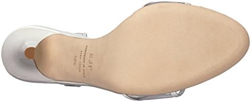 SJP by Sarah Jessica Parker Women's Queen Heeled Sandal, Milk Patent, 40 B EU (9.5 US) | Image 3