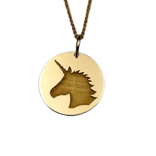 Collier licorne en argent 925 avec chaîne de 45 cm LKBEADS