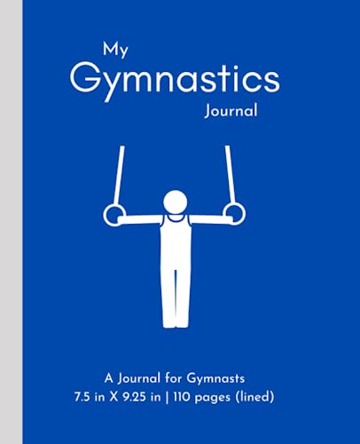 My Gymnastics Journal: Men's Gymnastics (blue)
