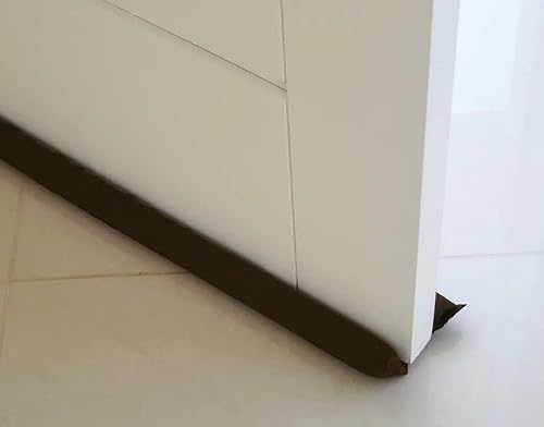 Protetor de Porta Veda Portas Kit com 2 Unidades Marrom Escuro 90cm