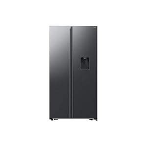Samsung Series 7 SpaceMax Smart American Fridge Freezer, With an All-Around Cooling System, AI Energy Mode & Smart Conversion, Model: RS57DG410EB4EU 578L, Colour: Black