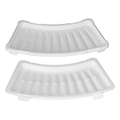 Tnfeeon Bandeja de Cubitos de Hielo de Calidad Alimentaria, Bandeja de Cubitos de Hielo con Tapa de Verano para Cocina Casera - imagen 6