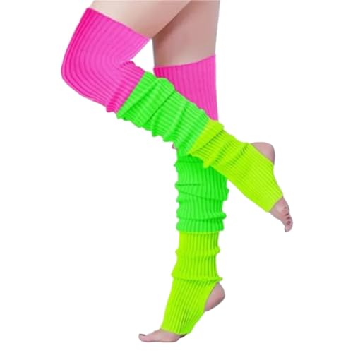 Generico Scaldamuscoli Scaldamuscoli da donna, accessori invernali, leggings alla caviglia,