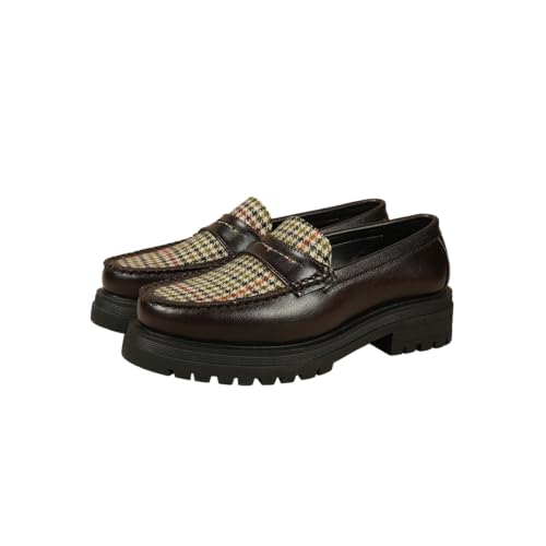 Image of Theater Dr. Storm Loafers for Women | Stylish Chunky Penny Formal Loafers | Lightweight Comfortable Footwear with Cushioned Insole