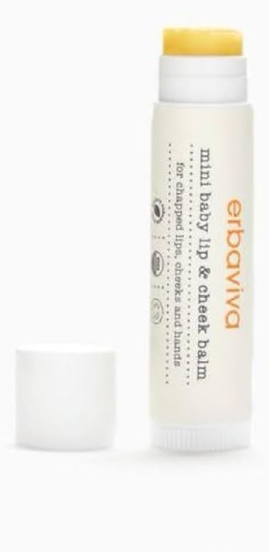 Bálsamo labial e para bochechas em bastão Erbaviva, 9 g