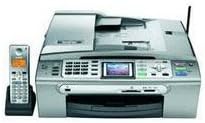 BROTHER MFC-845CW Colour Wireless Inkjet all-in-one Multifunction Printer with Colour LCD