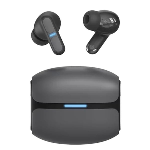 Auriculares Bluetooth Leotec TWS Gaming Nebula Fit con estuche de carga/ Autonomía 7.5h/ Negros
