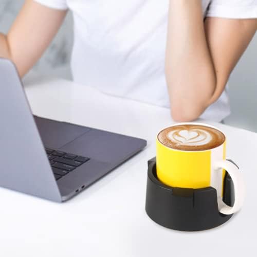 Samhe Anti-Spill Cup Holder Adjustable Desk Drink Holder Non-Tipping Table Coaster Cup Holder for Couch Bed RV Office Home - 3