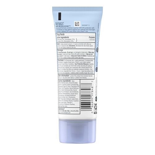 Neutrogena Ultra Sheer Dry Touch Sunscreen Lotion, Max SPF 100+, 3 fl. oz - image 9
