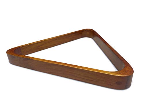 image for Generic Billiard/Pool Table - Deluxe Heavy Natural Wood 8-Ball Triangl